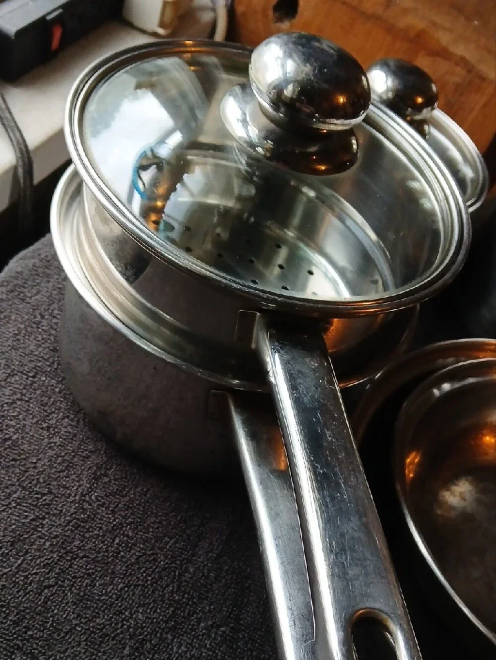 Stainless Steel Cookware Set - Silver